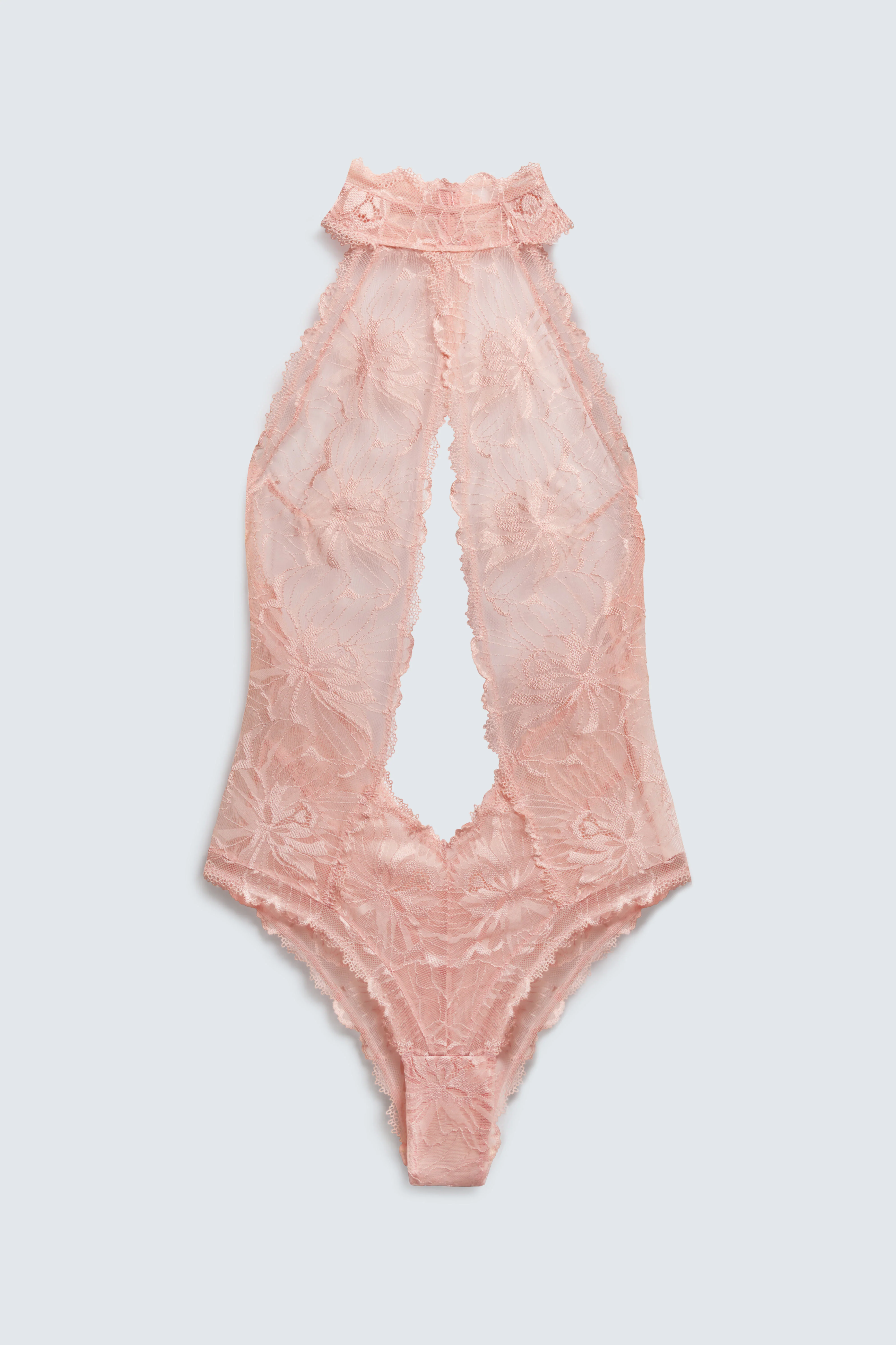 The Fantasy Lace Halter Bodysuit - Image 3
