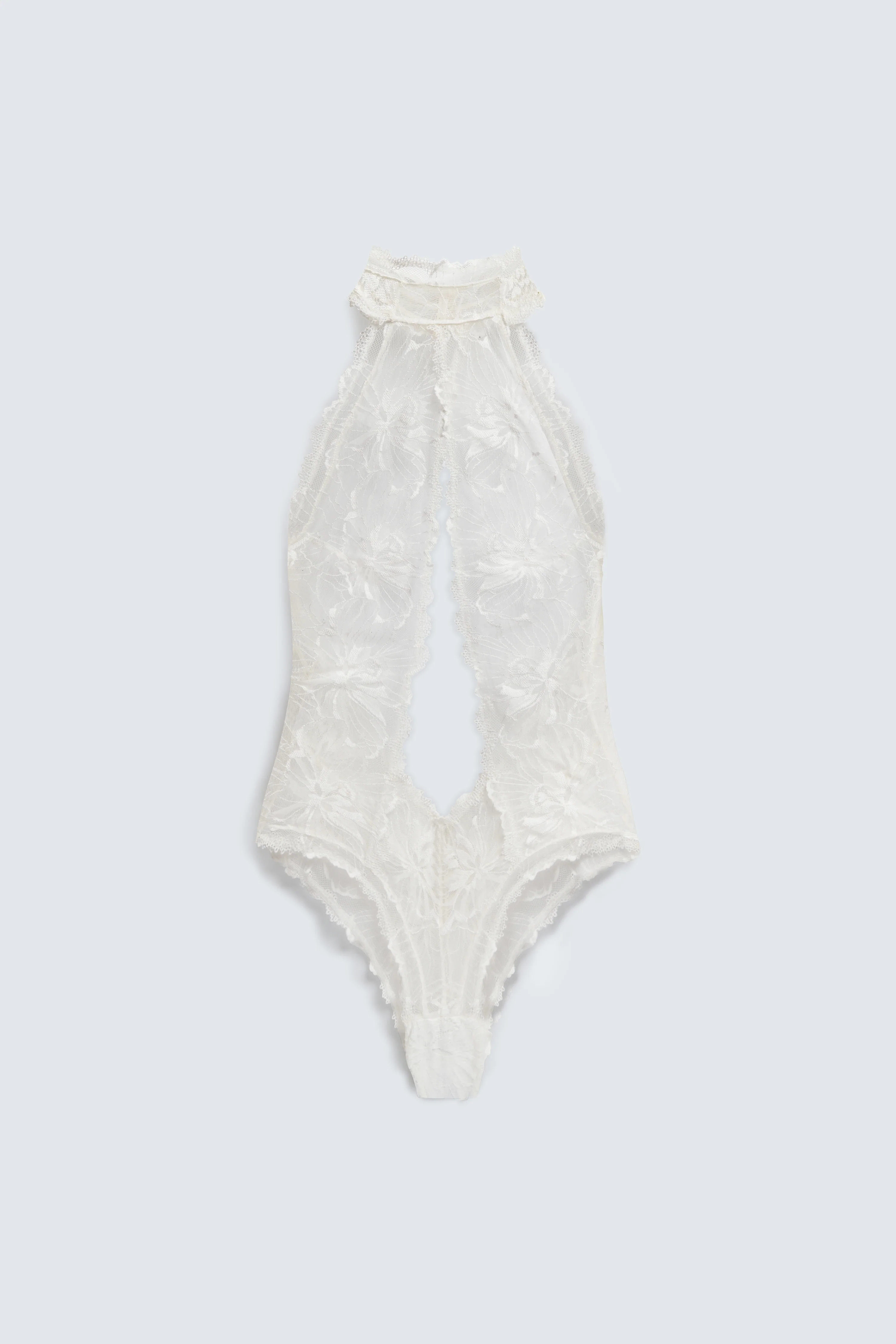 The Fantasy Lace Halter Bodysuit - Image 3
